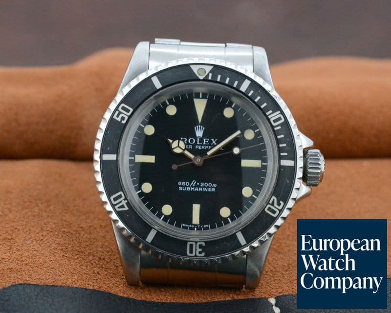 Image of Rolex Vintage "Non-Serif" Matte Dial Submariner