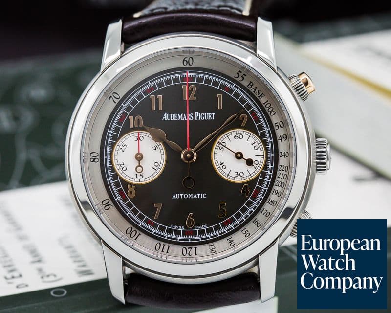 Image of Audemars Piguet Jules Audemars Gstaad Classic Chronograph Titanium / Limited 