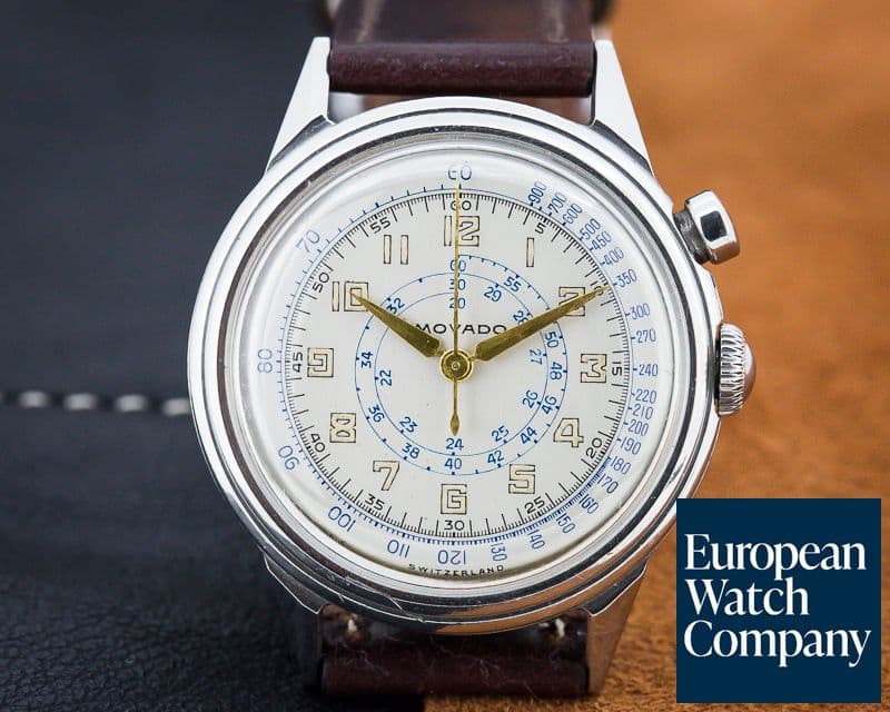 Image of Movado Vintage Monopusher Chronograph SS 