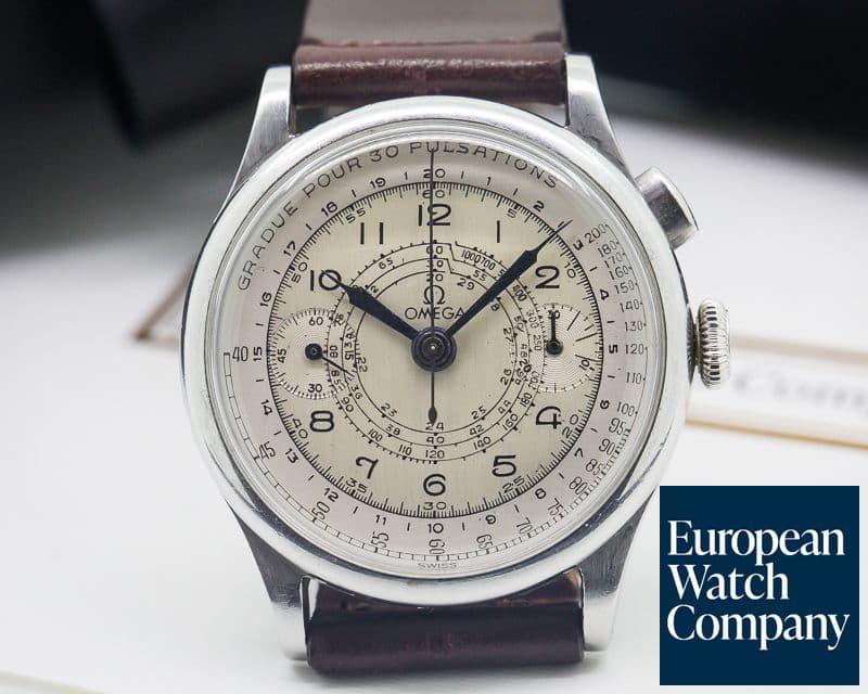 Image of Omega Vintage Monopusher Chronograph 33.3 Circa 1953