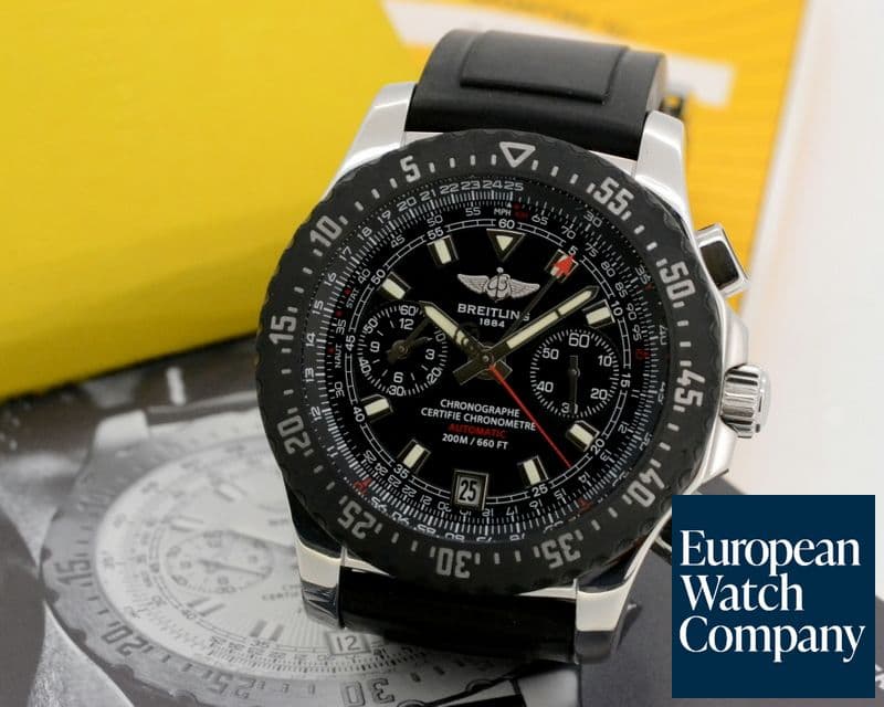 Image of Breitling Professional Skyracer Chronograph SS / Rubber