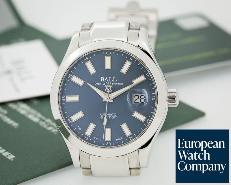 Image of Ball Engineer II Marvelight SS Blue Dial