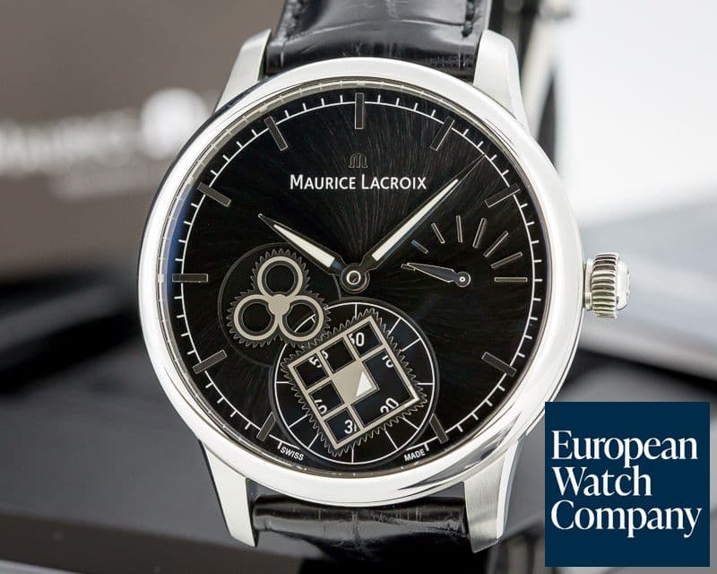 Image of Maurice Lacroix Masterpiece Square Wheel Manual Wind SS