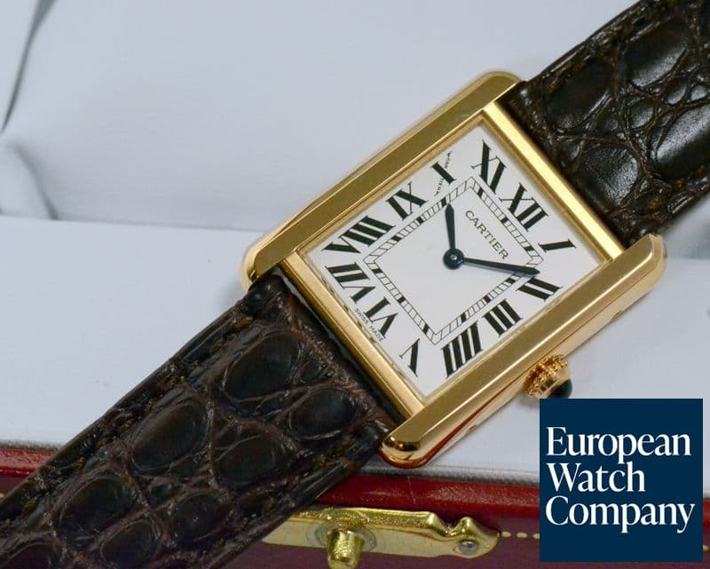 Image of Cartier Tank Solo Quartz 18K Rose Gold