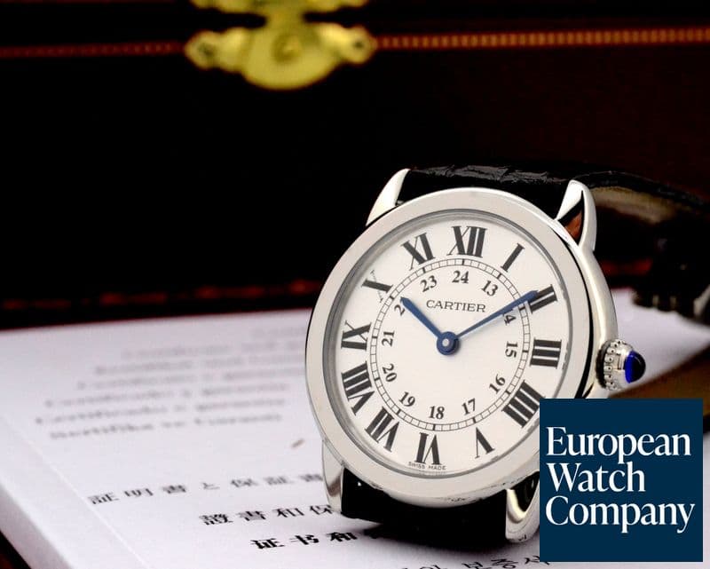 Image of Cartier Ronde Solo Quartz SS 29MM