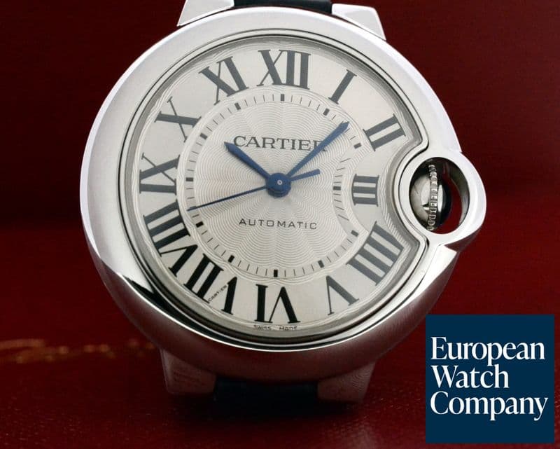 Image of Cartier Ballon Bleu Automatic 33MM SS / Strap