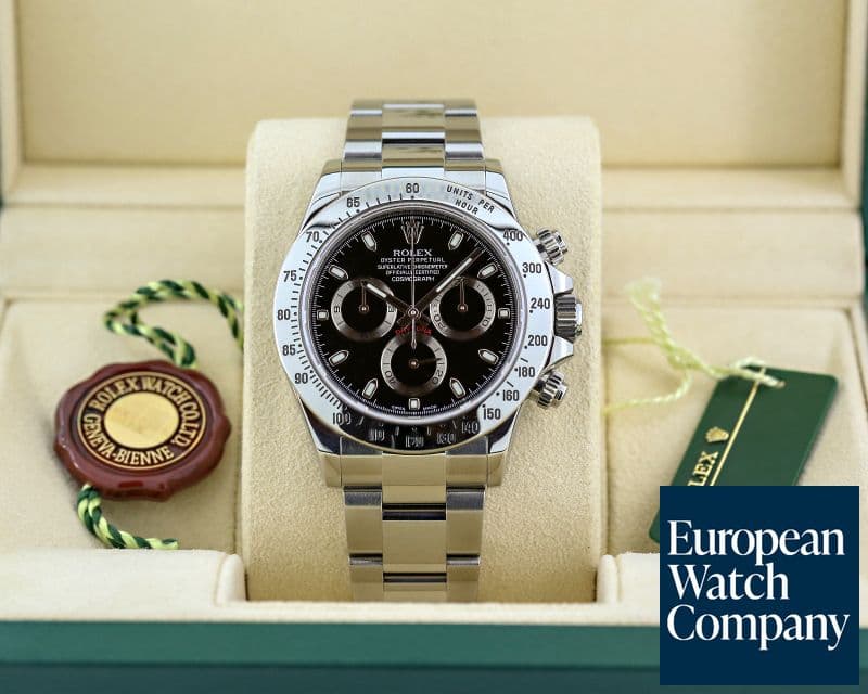 Image of Rolex Daytona SS Black Dial
