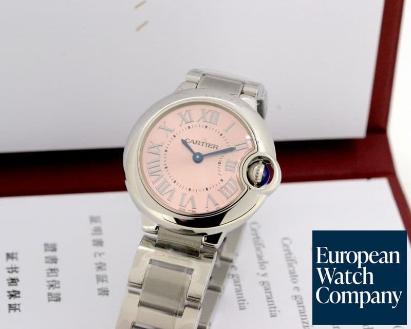 Image of Cartier Ballon Bleu Ladies SS Quartz 28MM