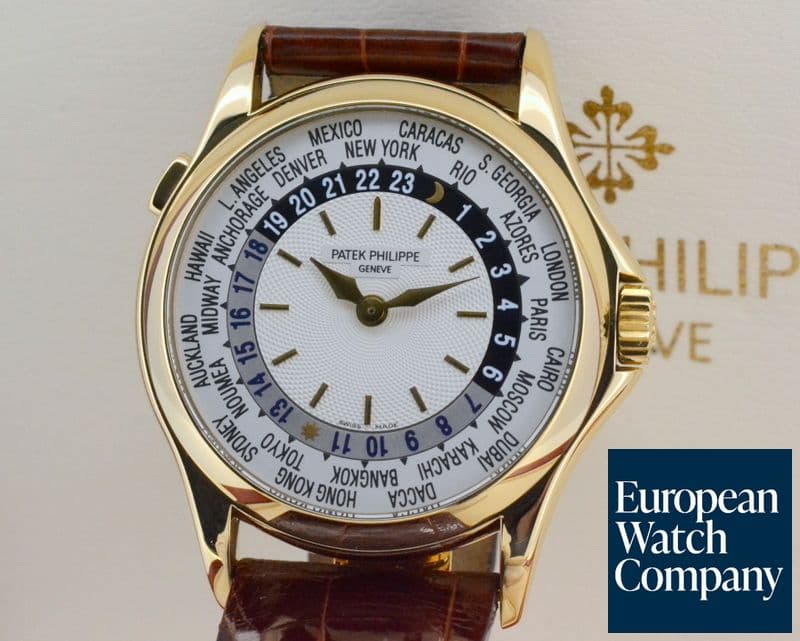Image of Patek Philippe World Time 18K Yellow Gold