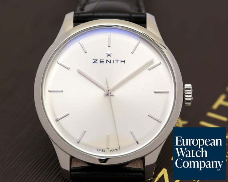 Image of Zenith Heritage Port Royal Manual Wind SS Silver Dial   
