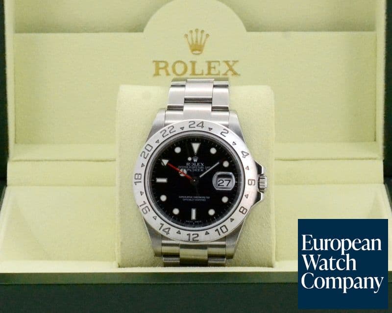 Image of Rolex Explorer II SS Black Dial 
