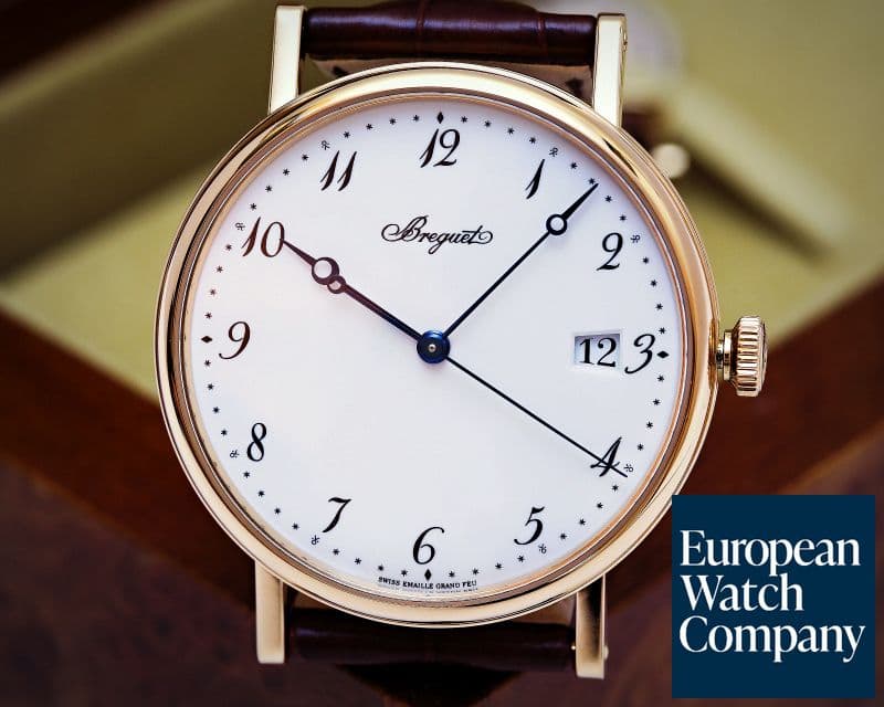 Image of Breguet Classique Automatic Enamel Dial 18K Rose Gold