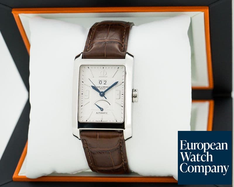 Image of Baume & Mercier Hampton Classic SS White Dial 

