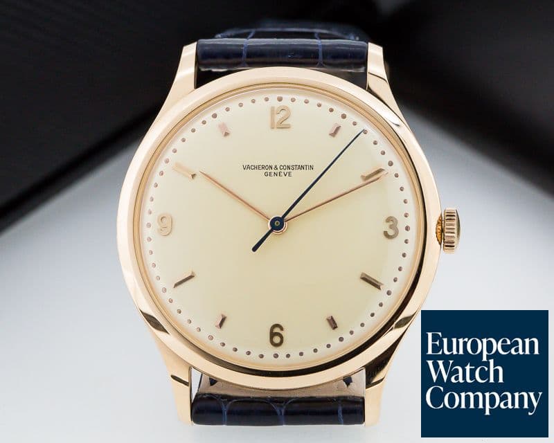 Image of Vacheron Constantin Vintage Manual Wind 18K Rose Gold Oversized Case