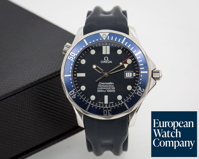 Image of Omega Seamaster Professional Blue Dial SS / Rubber
