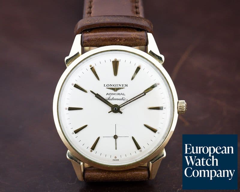 Image of Longines Vintage Admiral Automatic 10K Yellow Gold Filled