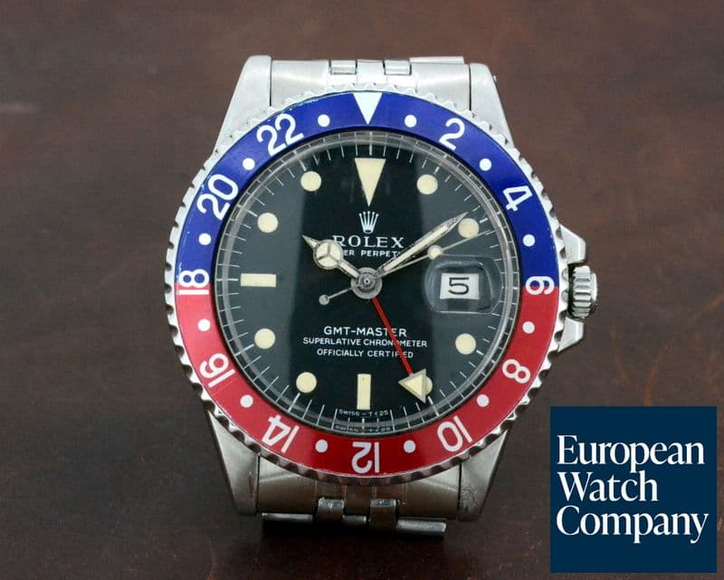 Image of Rolex Vintage GMT Master Blue / Red "Pepsi Bezel"