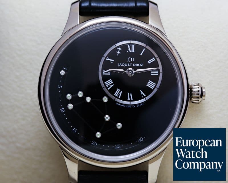 Image of Jaquet Droz Date Astrale Zodiaque,
Opaline black dial
Sagittarius 