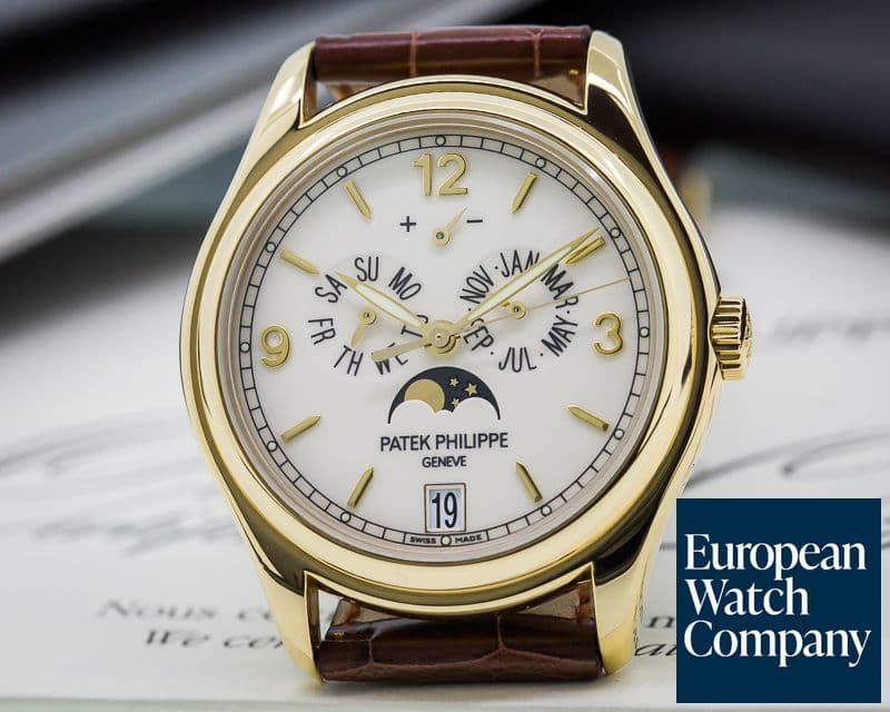 Image of Patek Philippe Annual Calendar Cream Dial 18K Yellow Gold