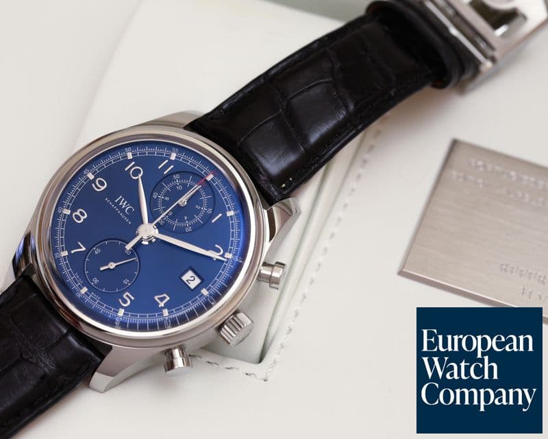 Image of IWC Portuguese Chronograph Classic SS Laureus Limited Edition 