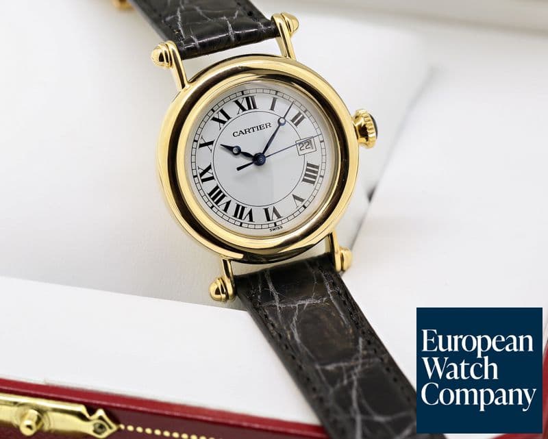 Image of Cartier Diabolo Quartz YG / Strap 32MM
