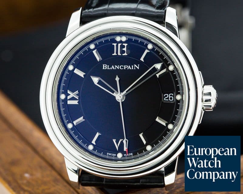 Image of Blancpain Leman 2100 Automatic SS / Black Dial