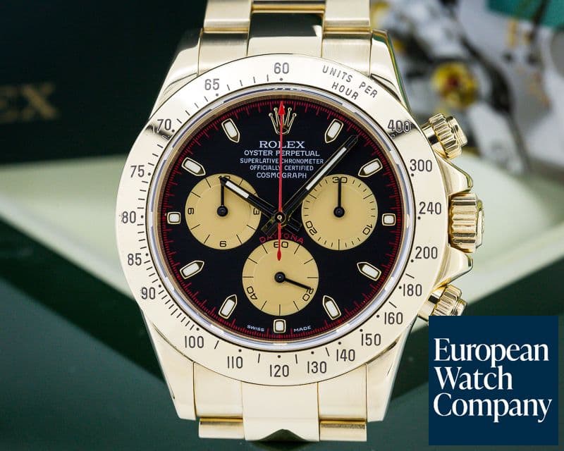 Image of Rolex Daytona 18K Yellow Gold / Black Dial