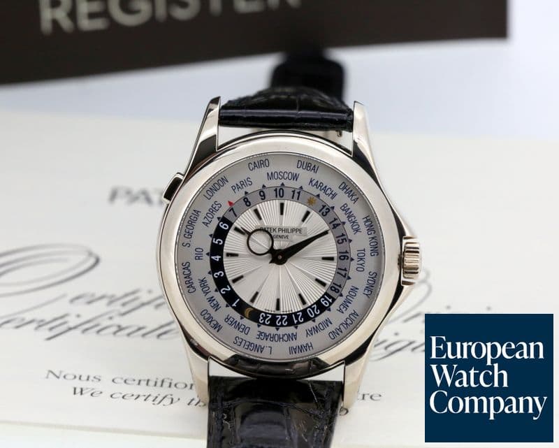 Image of Patek Philippe World Time 18K White Gold