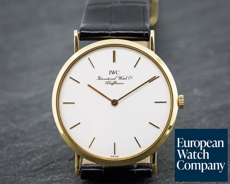 Image of IWC Portofino Manual Wind 18K Yellow Gold