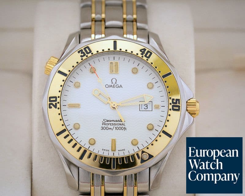 Image of Omega Seamaster Pro White 18K/Steel
