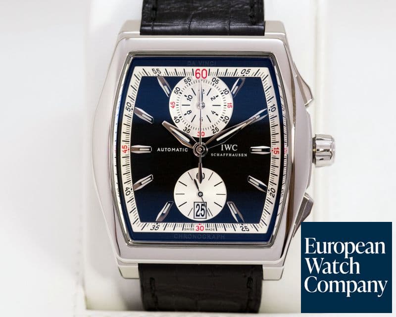 Image of IWC Da Vinci Chronograph Flyback SS Black Dial 