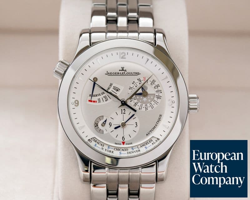 Image of Jaeger LeCoultre Master Geographic SS / SS 40MM
