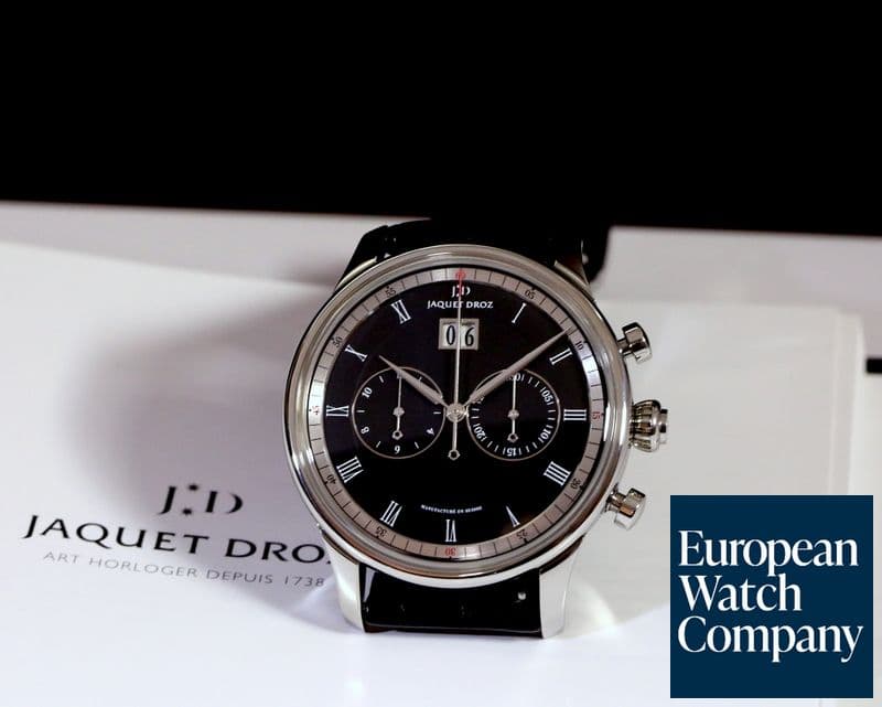 Image of Jaquet Droz Chronograph Grande Date SS / Strap