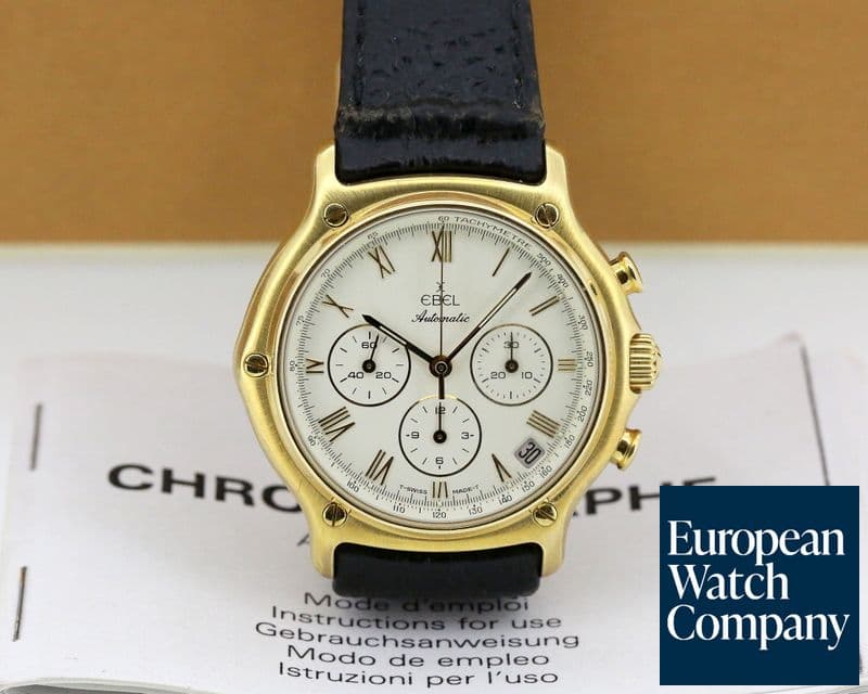 Image of Ebel 1911 Chronograph 18K Yellow Gold