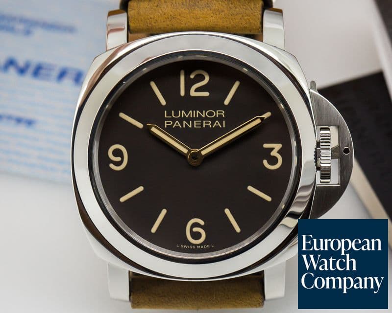 Image of Panerai Luminor Base SS Tobacco Dial 44MM
