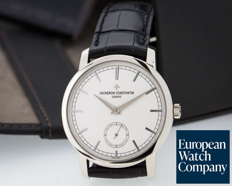 Image of Vacheron Constantin Patrimony Traditionnelle 
Manual Wind 18K White Gold 