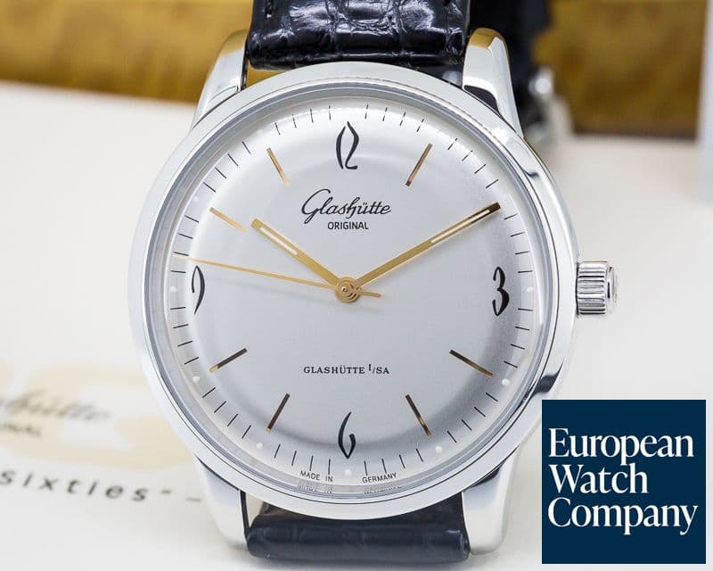 Image of Glashutte Original Senator Sixties SS Automatic Silver Dial