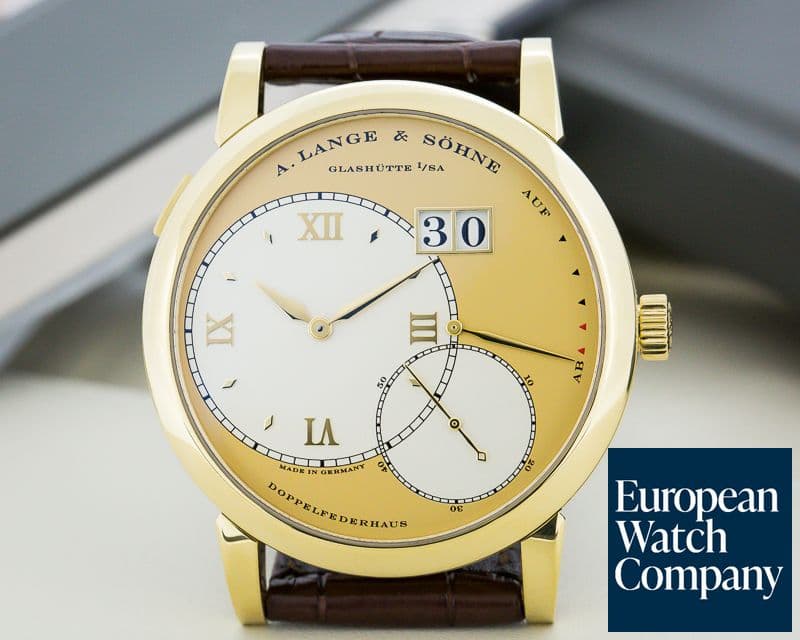 Image of A. Lange and Sohne Grand Lange 1 18K Yellow Gold / Champagne Dial 