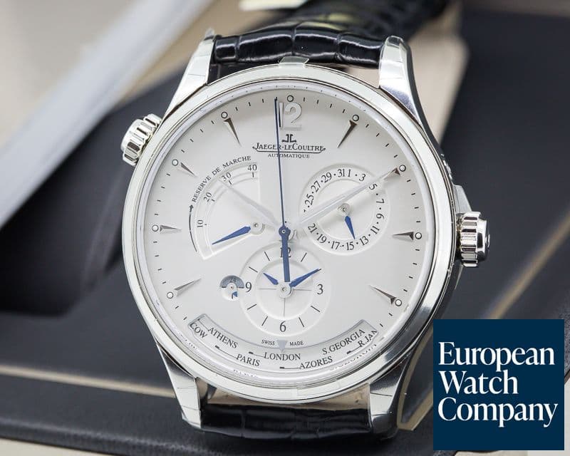 Image of Jaeger LeCoultre Master Geographic SS 39MM 
