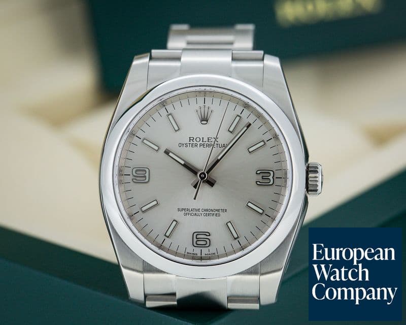 Image of Rolex Oyster Perpetual SS Silver Dial UNWORN