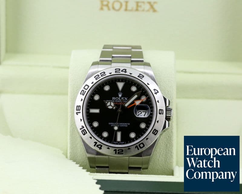 Image of Rolex Explorer II Black Dial 