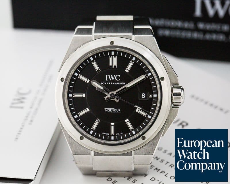 Image of IWC Ingenieur Black Dial SS / SS