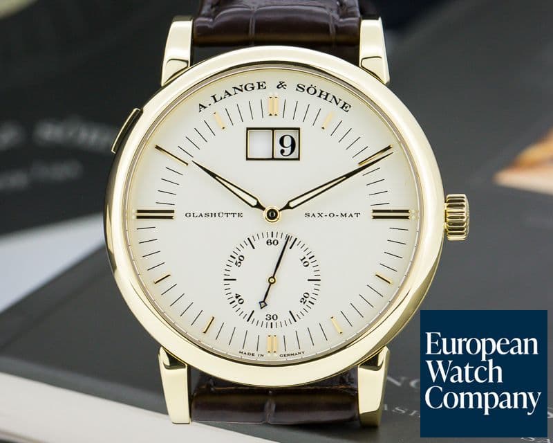 Image of A. Lange and Sohne Grand Langematik Date 18K Yellow Gold