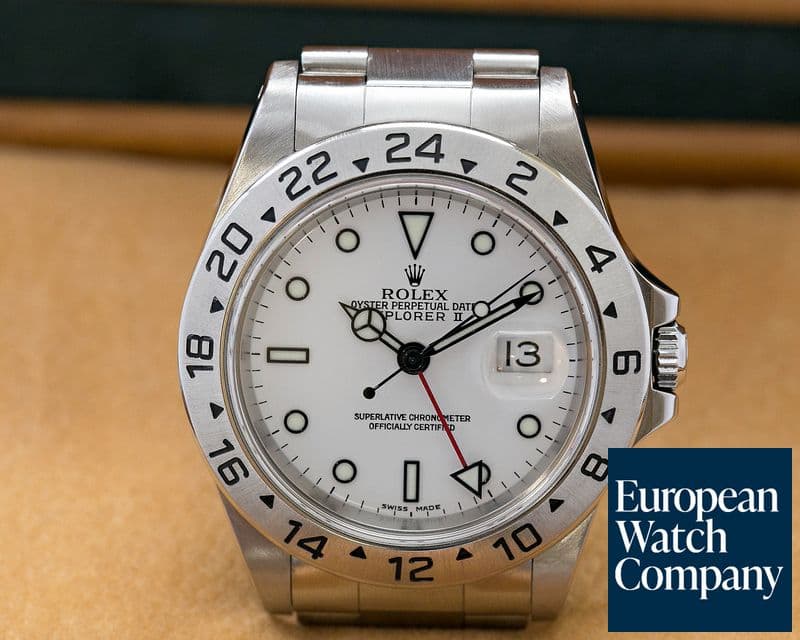 Image of Rolex Explorer II White Dial 