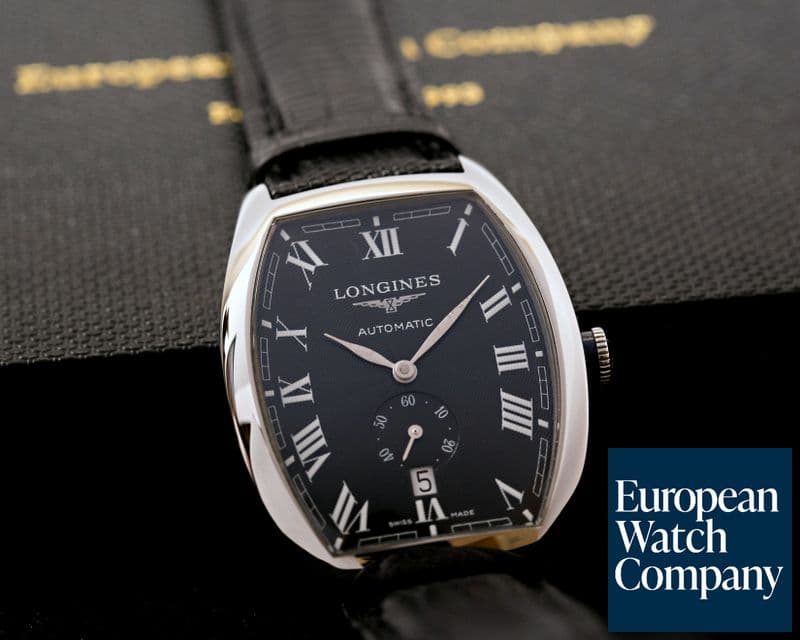Image of Longines Evidenza Automatic SS Black Dial 

