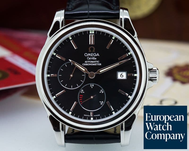 Image of Omega Co Axial Power Reserve SS / Leather