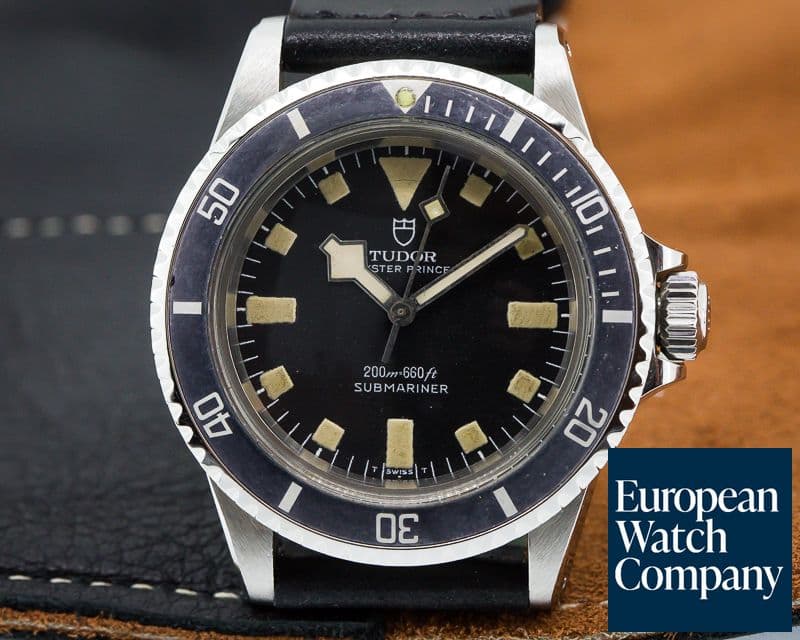 Image of Tudor Submariner Black Matte Dial "Snowflake" No-Date