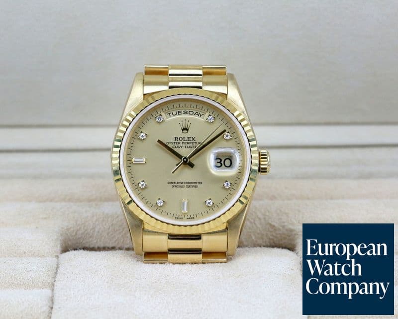 Image of Rolex Day Date President 18K Yellow Gold / Diamond Dial