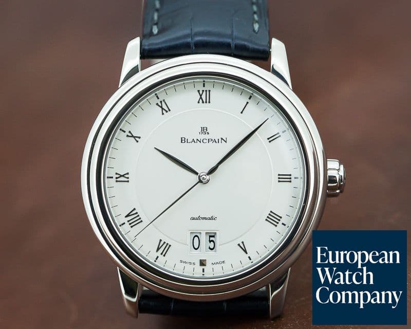 Image of Blancpain Villeret Big Date 18K White Gold