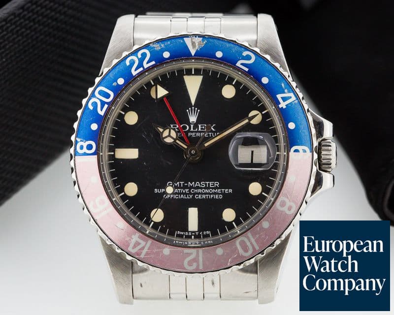 Image of Rolex Vintage GMT Master Blue / Red Circa 1977